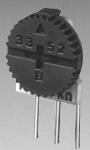 微调电阻器-单匝， BOURNS，3352W-1-504LF